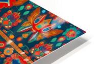 Seamless pattern in folk art HD Metal print