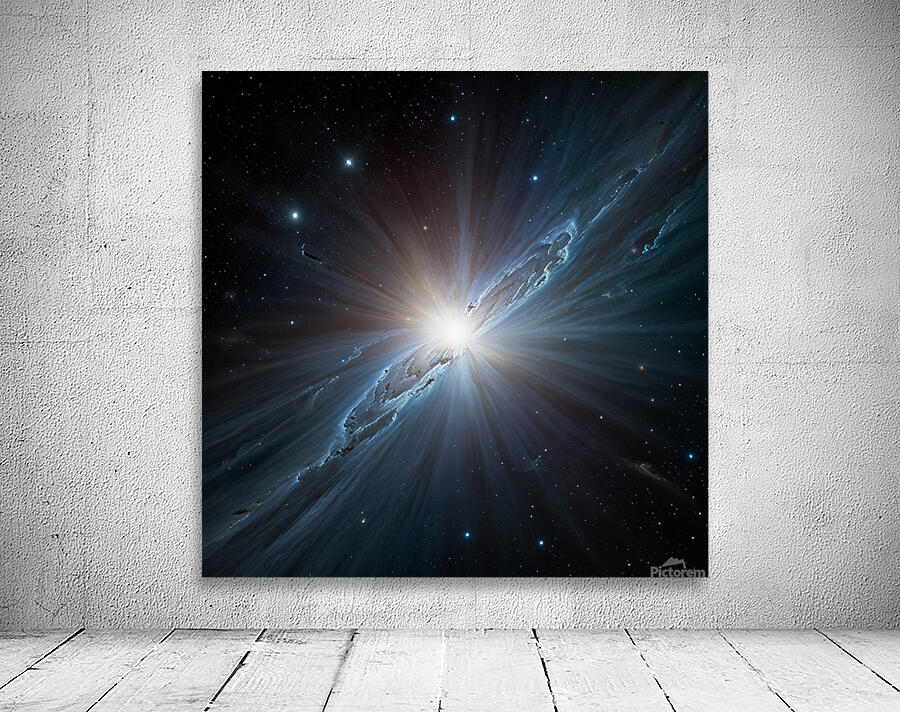 White Dwarf in space Wall Preview