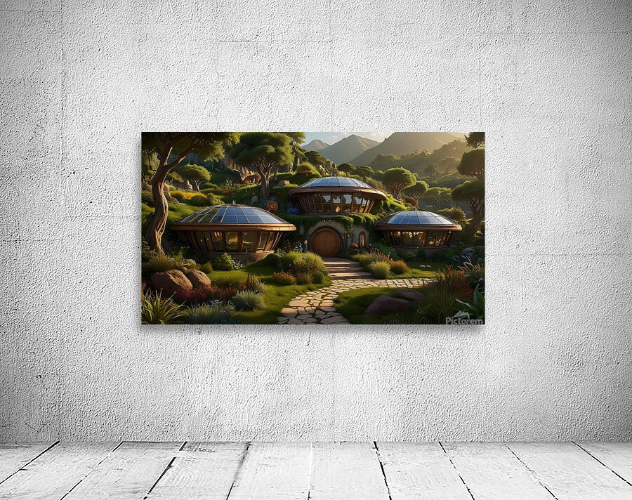 Hobbit city Wall Preview