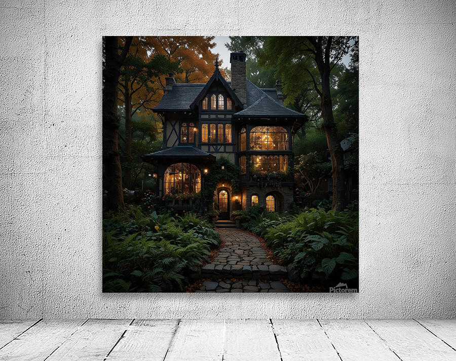 Lightning house Wall Preview