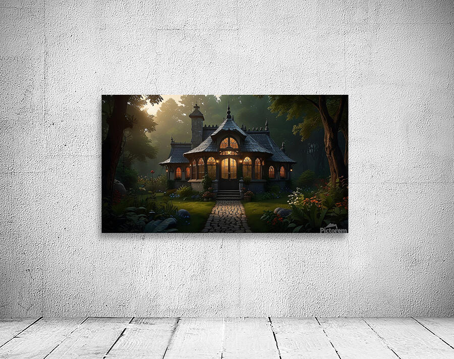Lightning house Wall Preview