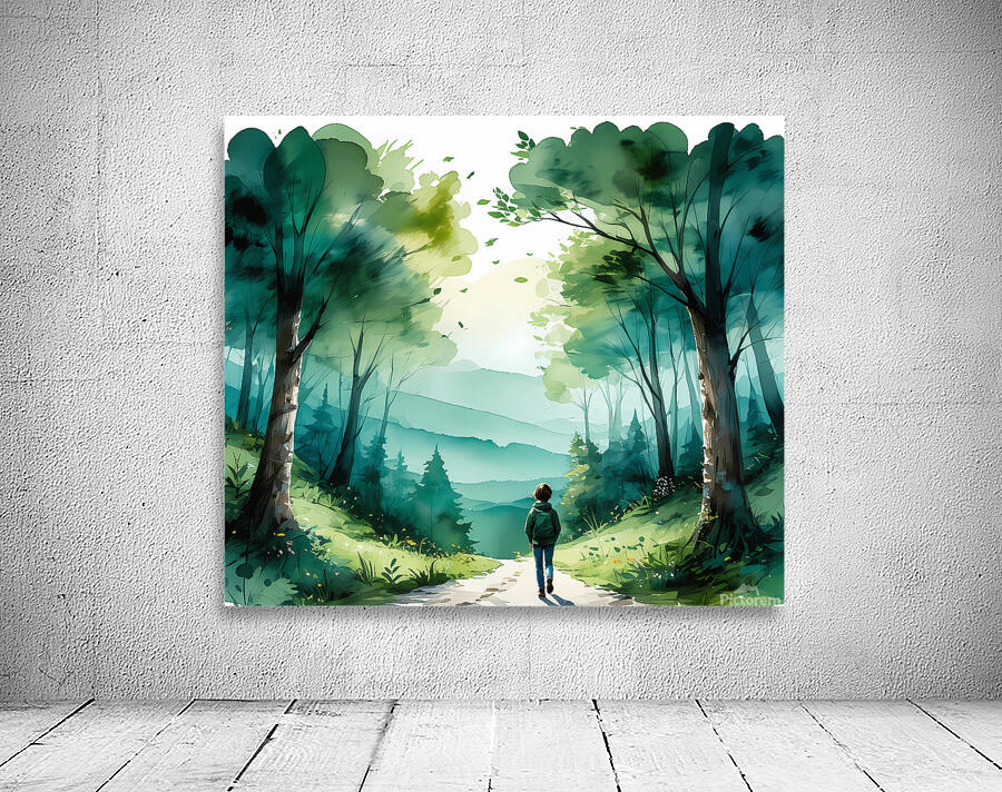 someone walking Wall Preview