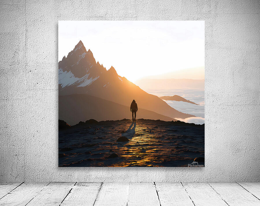 a person walking Wall Preview