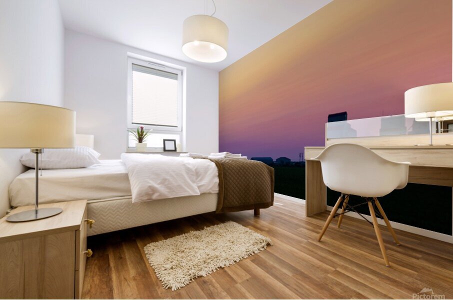  Prairie sunset  Mural print