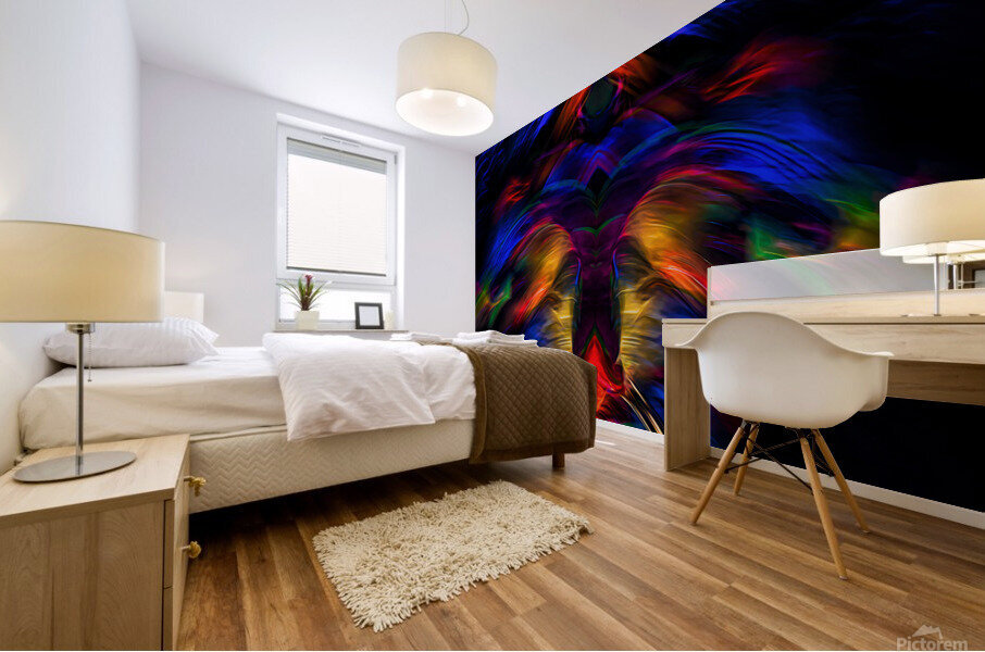 Illusion   21 Mural print
