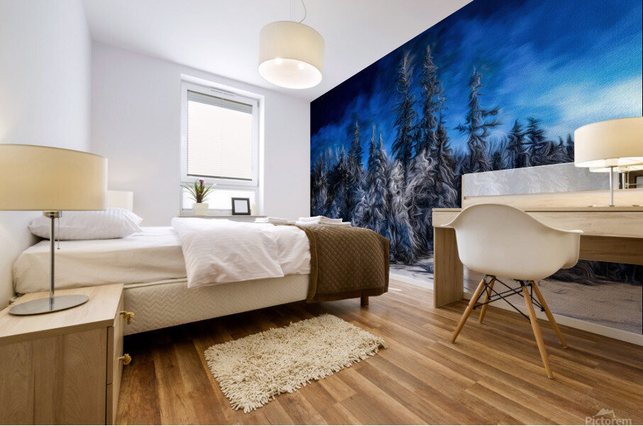 Saskatchewan Forest 12 Mural print