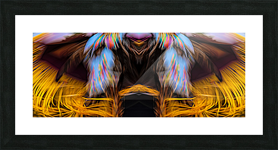 Grass Dance Picture Frame print