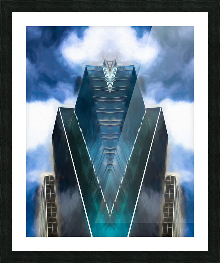 Urban Illusion 21 Picture Frame print