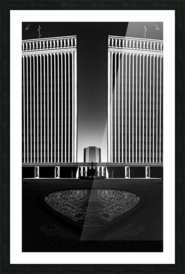 City Hall.30 Picture Frame print