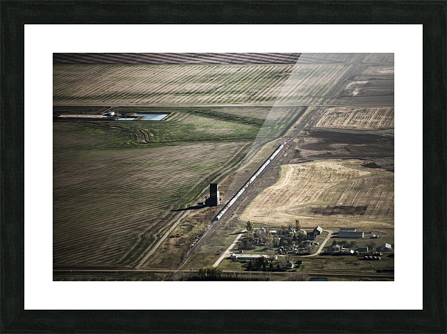 Saskatchewan view Picture Frame print