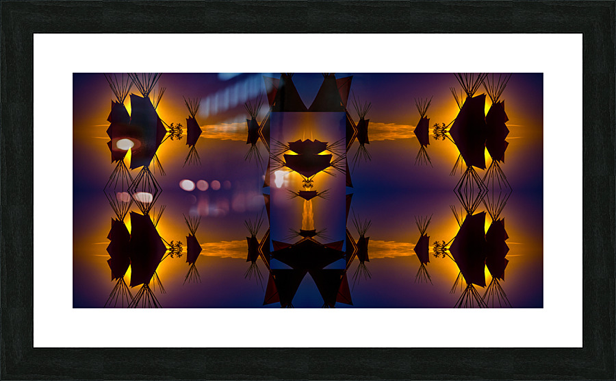 Illusion  56.30x60 Picture Frame print