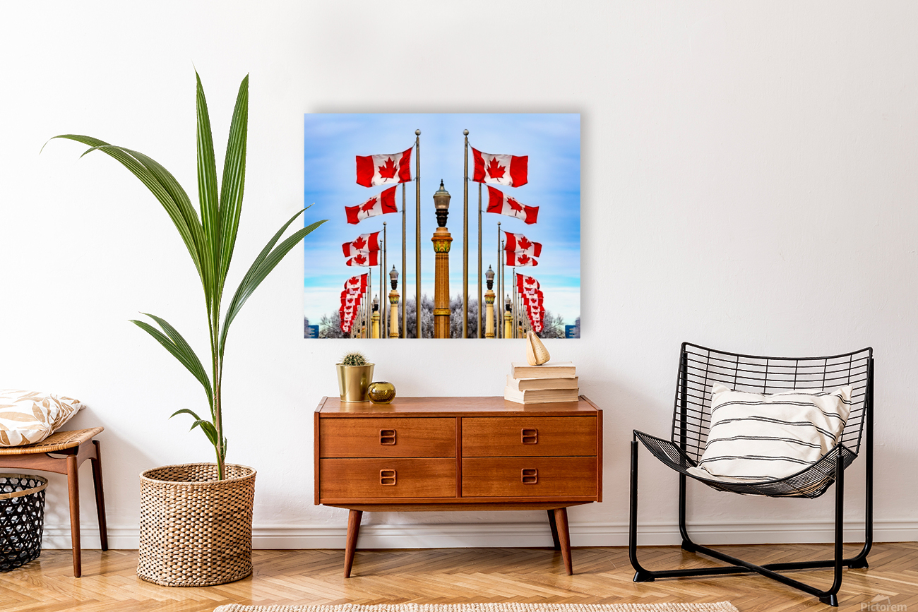 Canadian Flags Reproduction