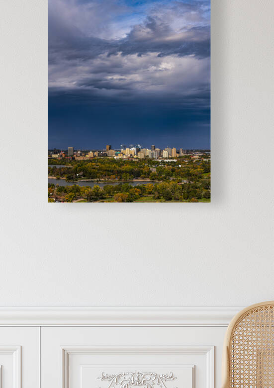 Regina Saskatchewan. Summer storm by Mark Greschner 