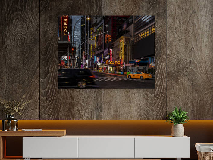 8th ave:Times Square by Mark Greschner 