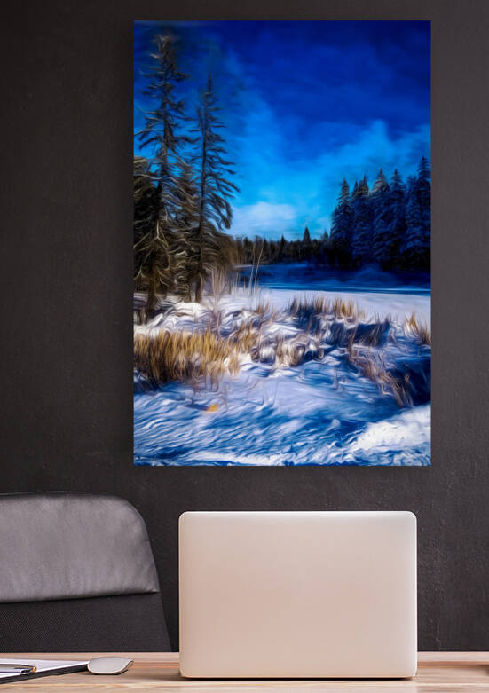 Northern forest by Mark Greschner 