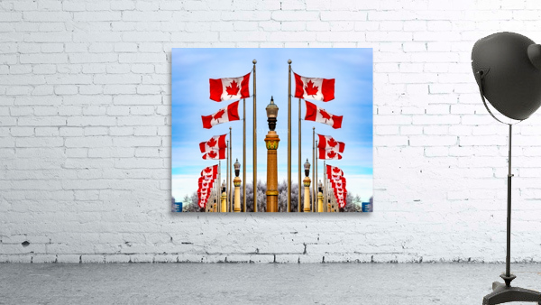 Canadian Flags Wall Preview