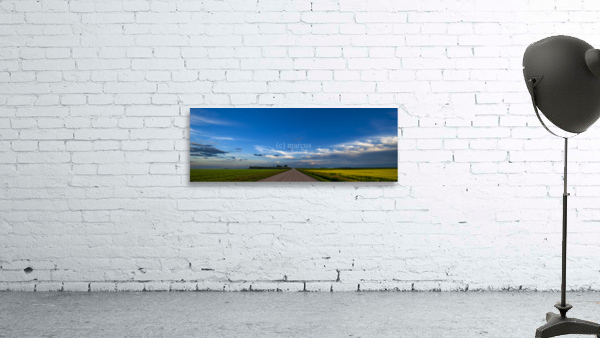 Saskatchewan Grid Road Wall Preview