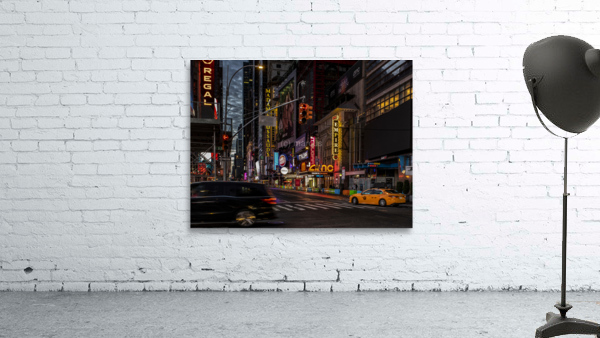 8th ave:Times Square Wall Preview