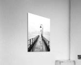 Gloomy boardwalk Acrylic Print