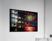 Fireworks Over Montréal  Acrylic Print