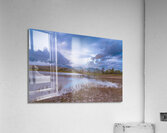 Waterton Lakes Storm Clouds Acrylic Print