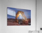 Light Shining on Delicate Arch Acrylic Print