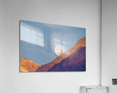 Full Moon Setting Acrylic Print