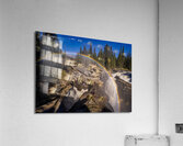 Athabasca Rainbow Acrylic Print