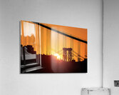Manhatten Sun Rising Acrylic Print