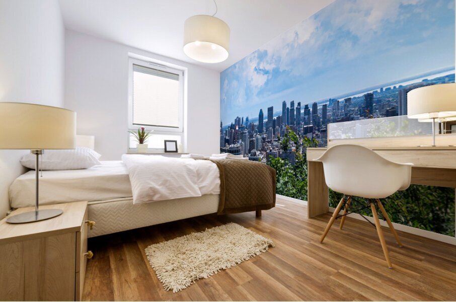 Montreal Panorama Mural print