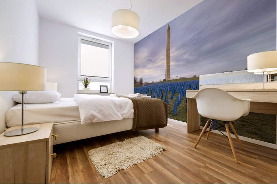 Flag DIsplay Mural print