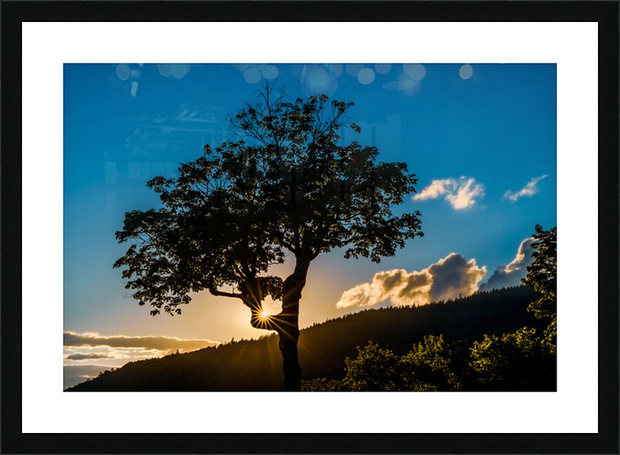 Kancamangus Sunset Picture Frame print