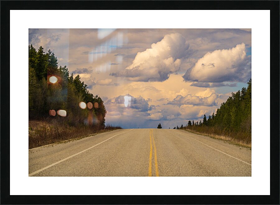 Road Ahead Picture Frame print
