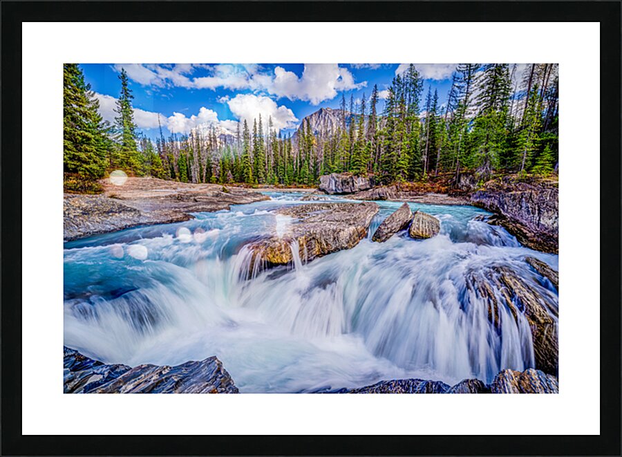 Water Water Water Fall Picture Frame print