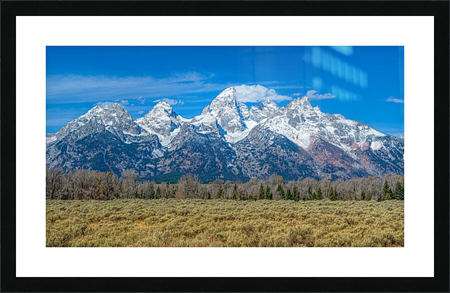 Grand Teton Cloud Picture Frame print