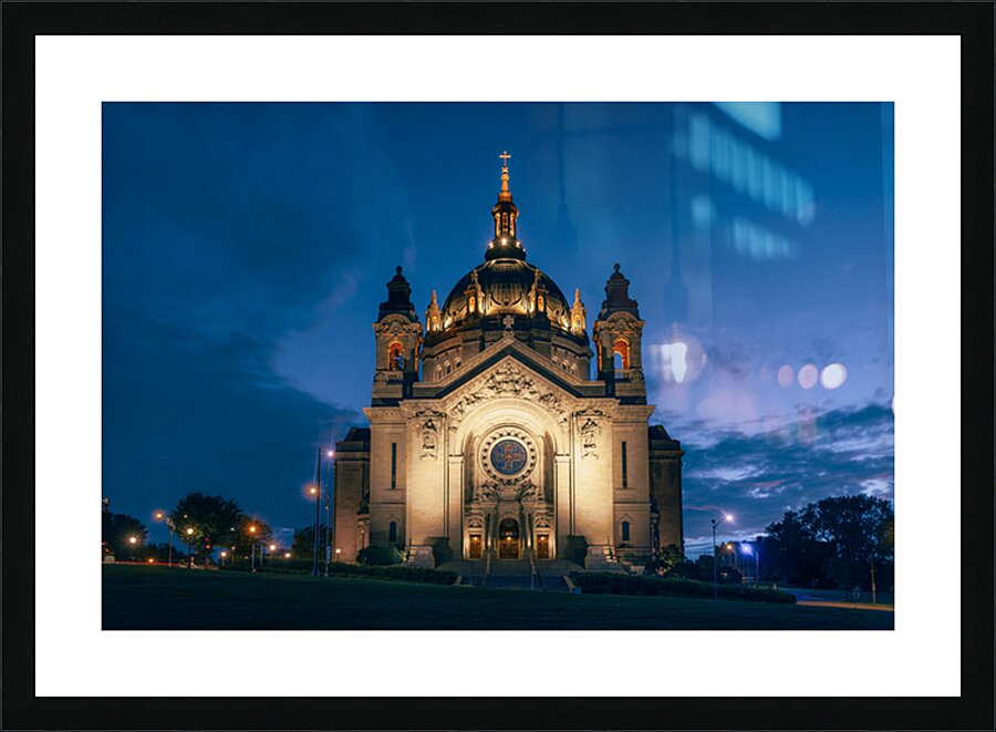 St Paul Night Picture Frame print