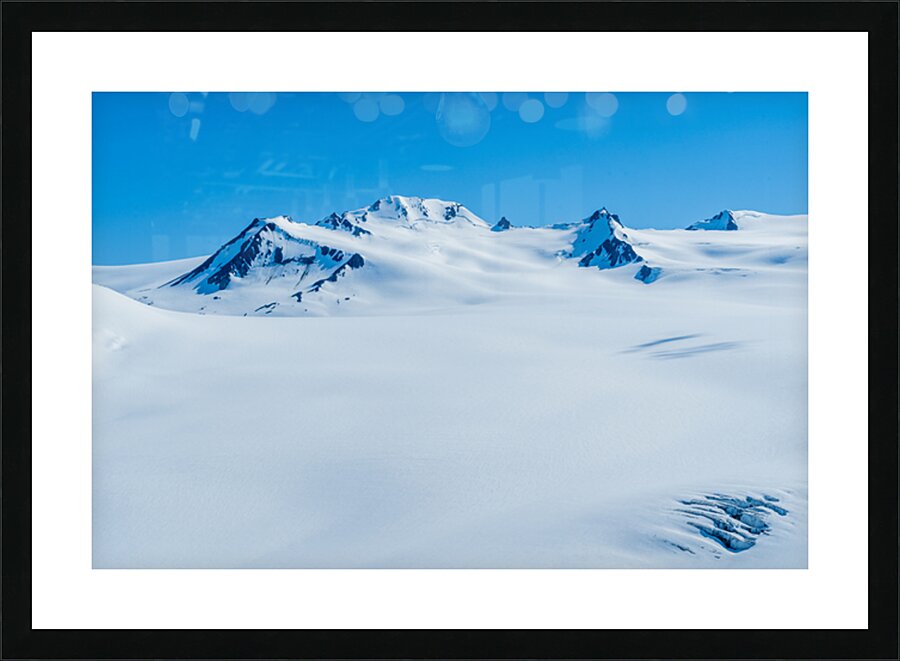 Icefield View Picture Frame print