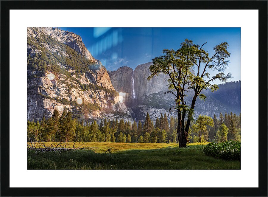 Yosemite Falls Morning  Picture Frame Printing