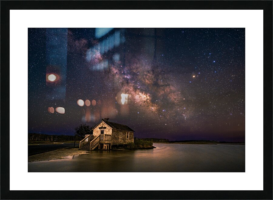 Milky Way Over Assateague Picture Frame print
