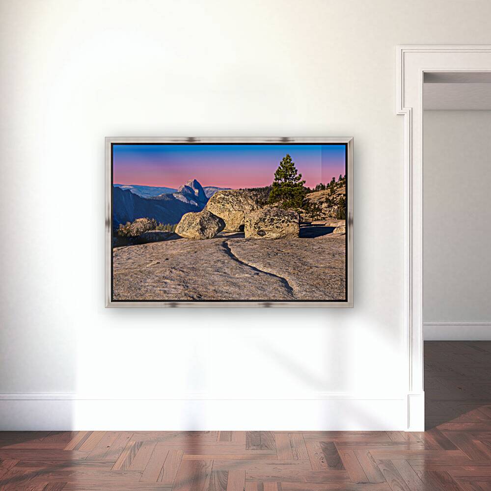 Half Dome from Behind Reproduction