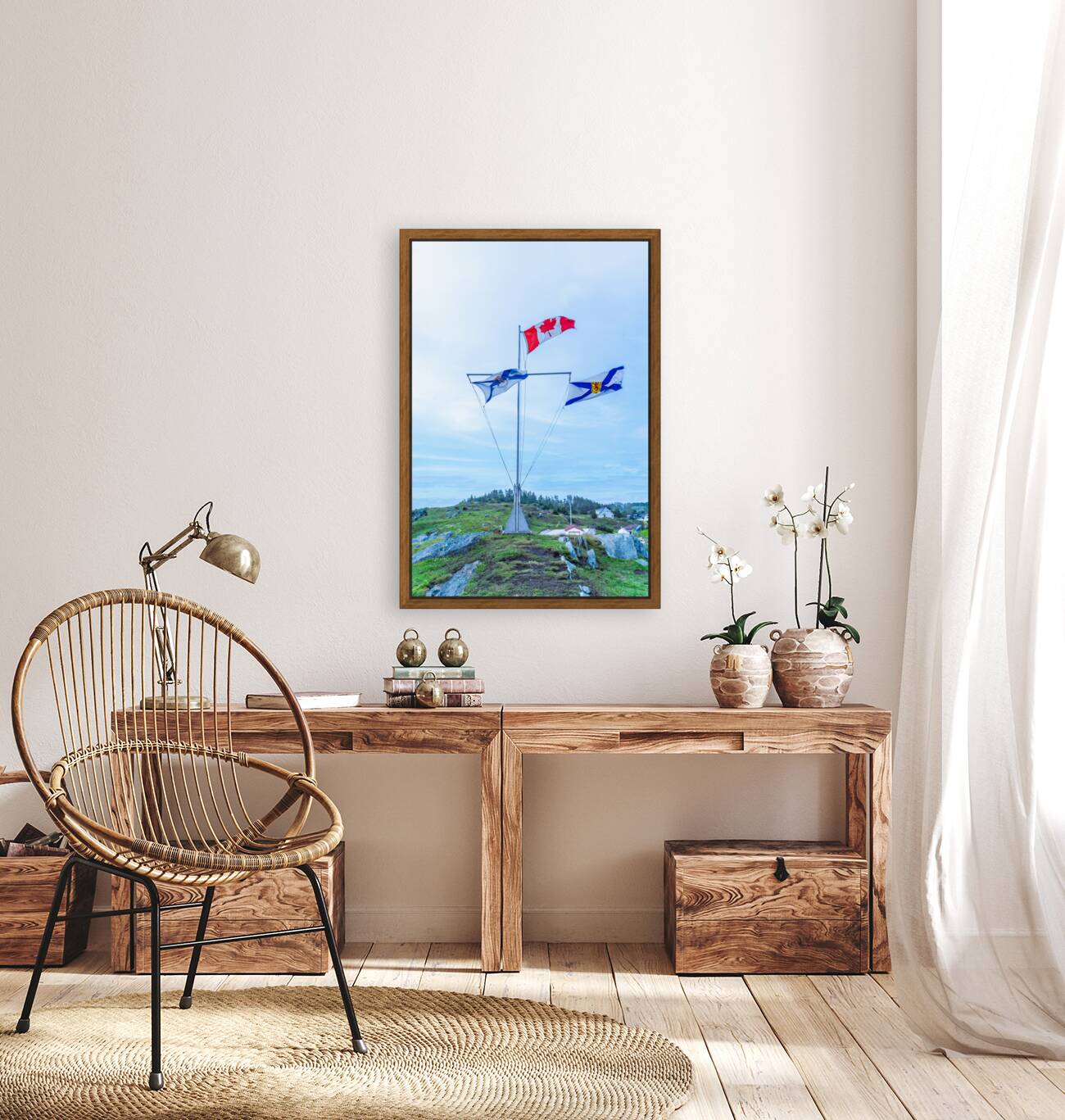 Canadian Flags Reproduction