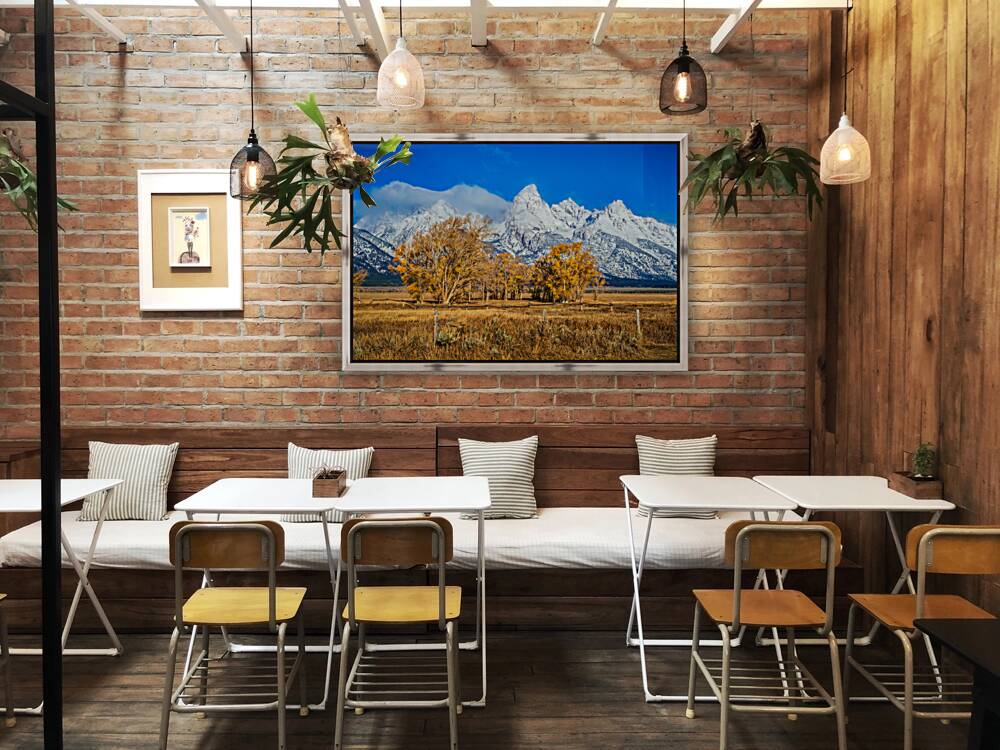 Fall Tetons Reproduction