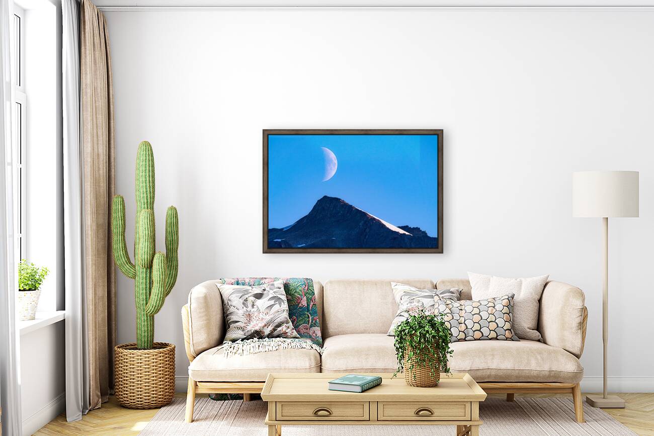 Moon over Kenai Reproduction