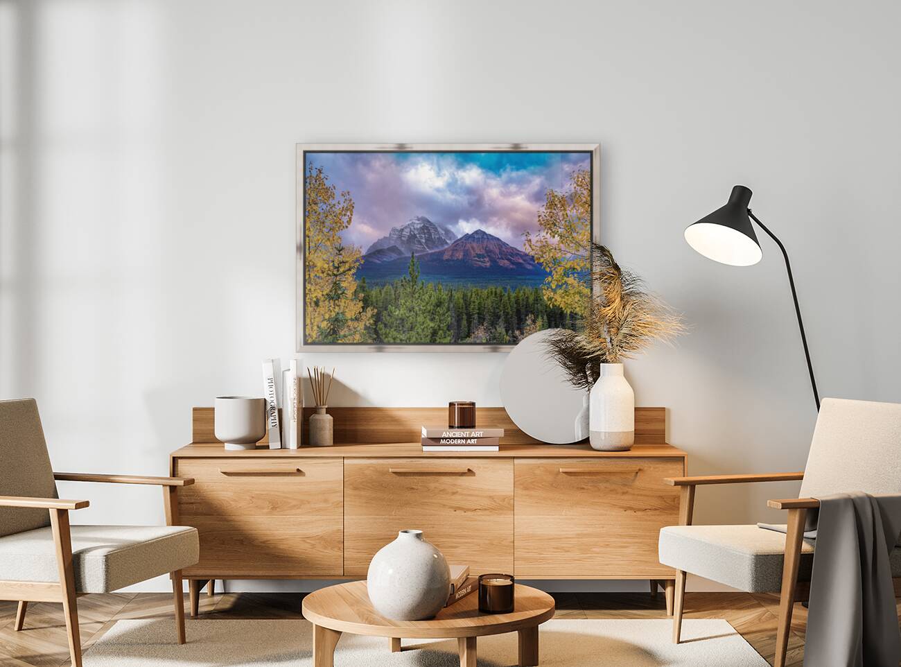 Little Temple Larches Reproduction