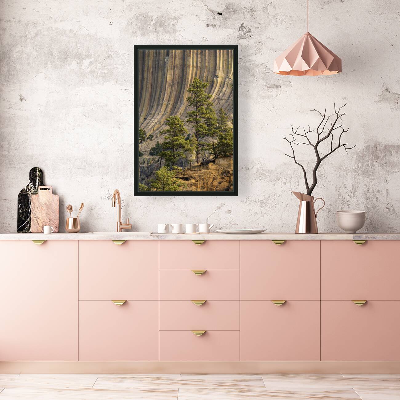 Devils Tower Tree Reproduction