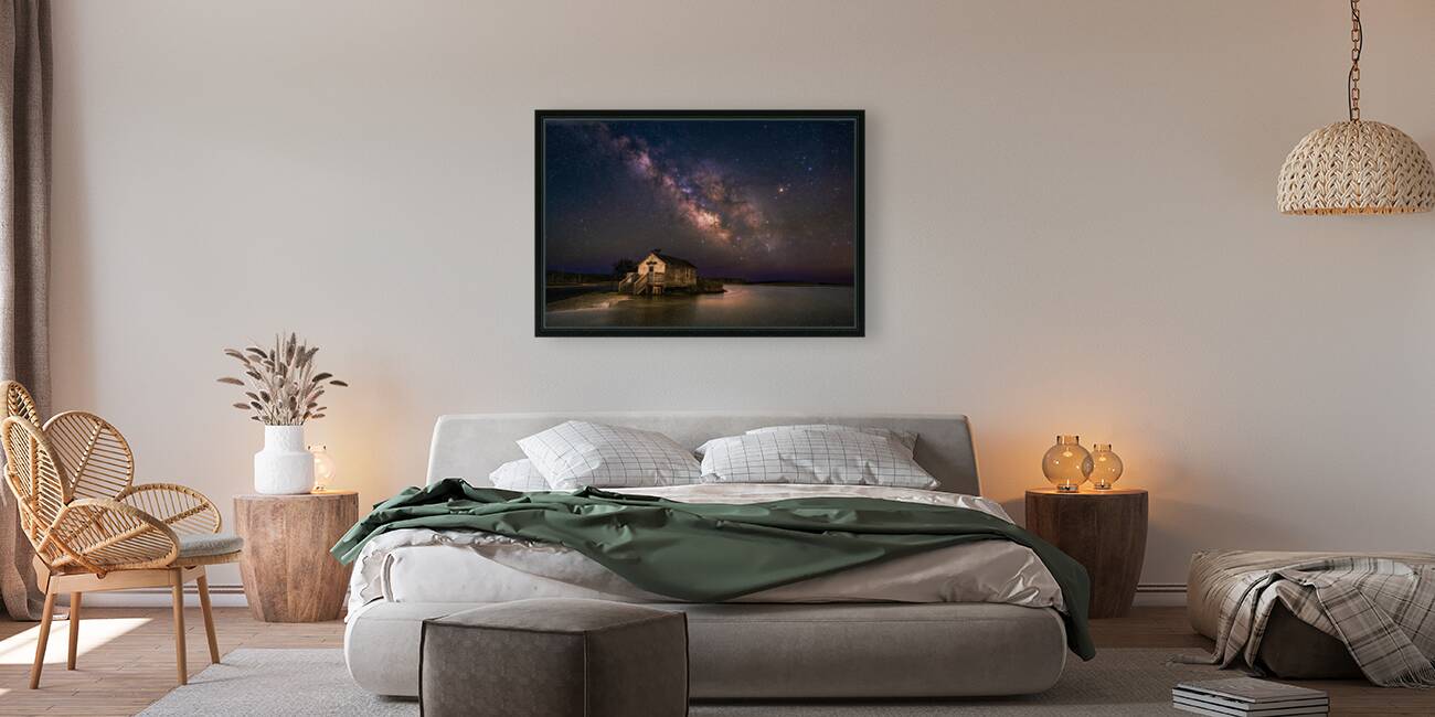 Milky Way Over Assateague Reproduction