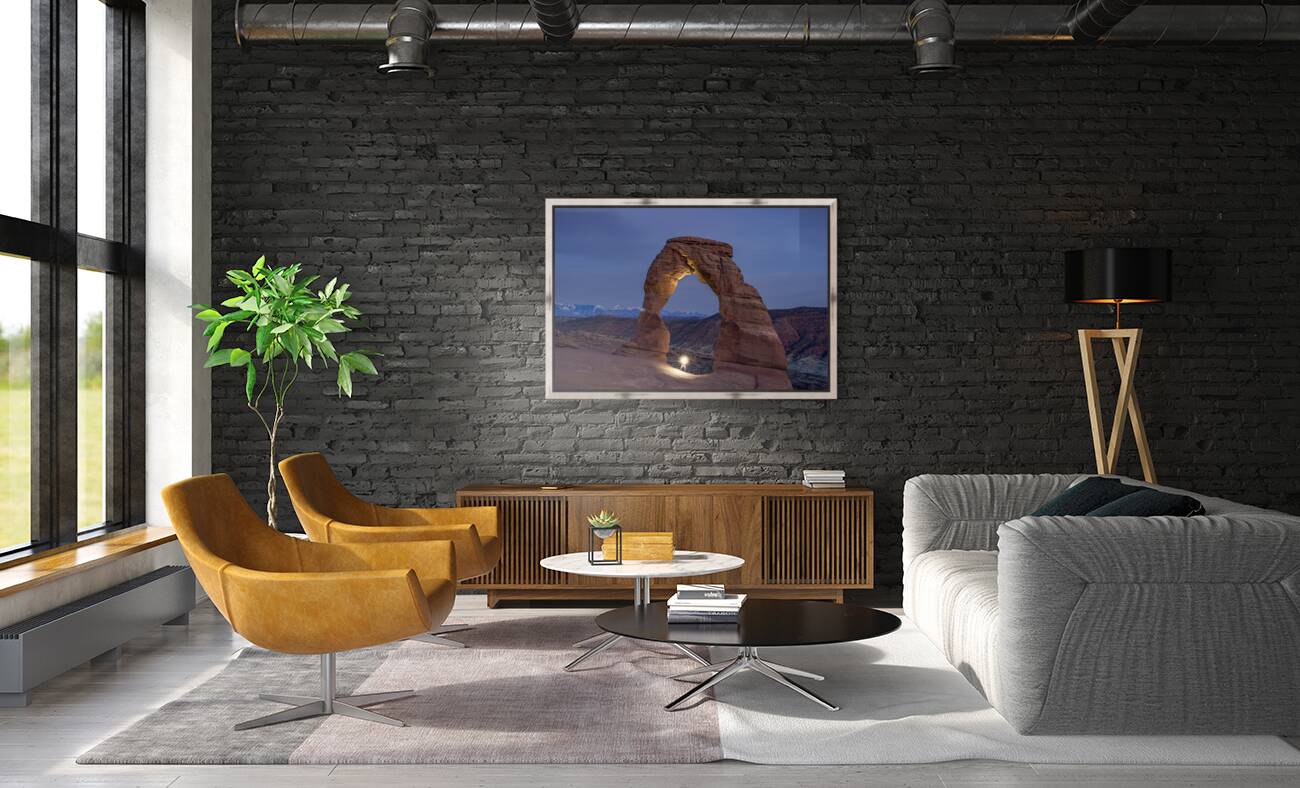 After Dusk at Delicate Arch Reproduction