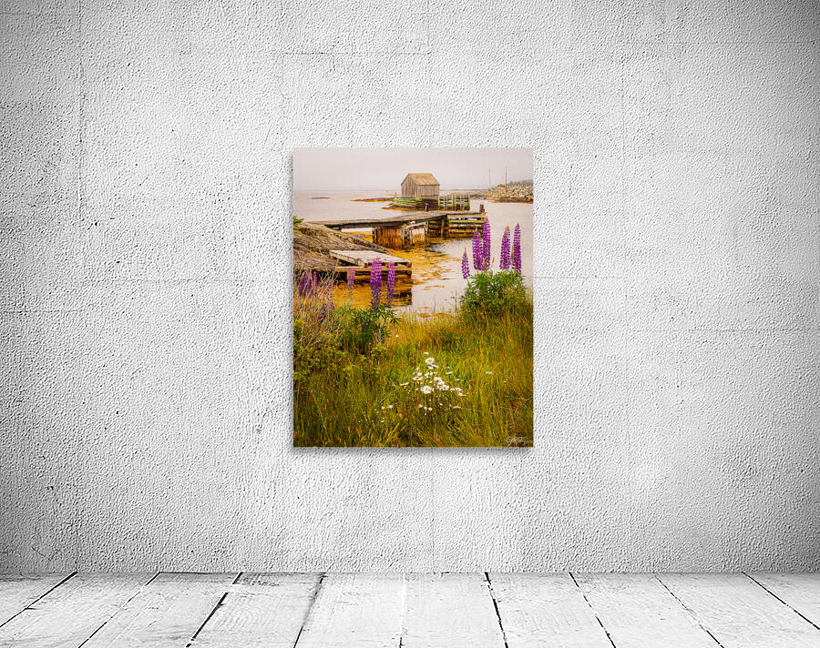 Blue Rocks Boat House Wall Preview