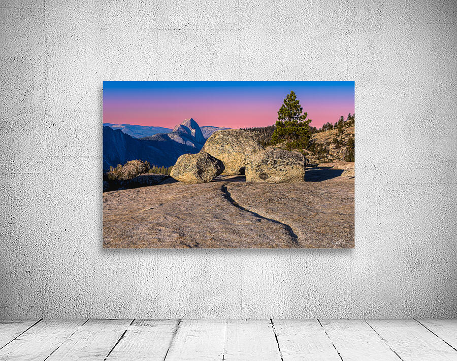 Half Dome from Behind Wall Preview