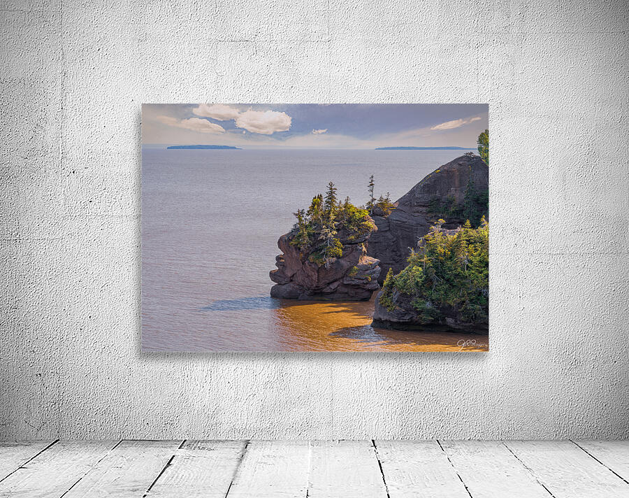 Hopewell Rocks Shoreline Wall Preview
